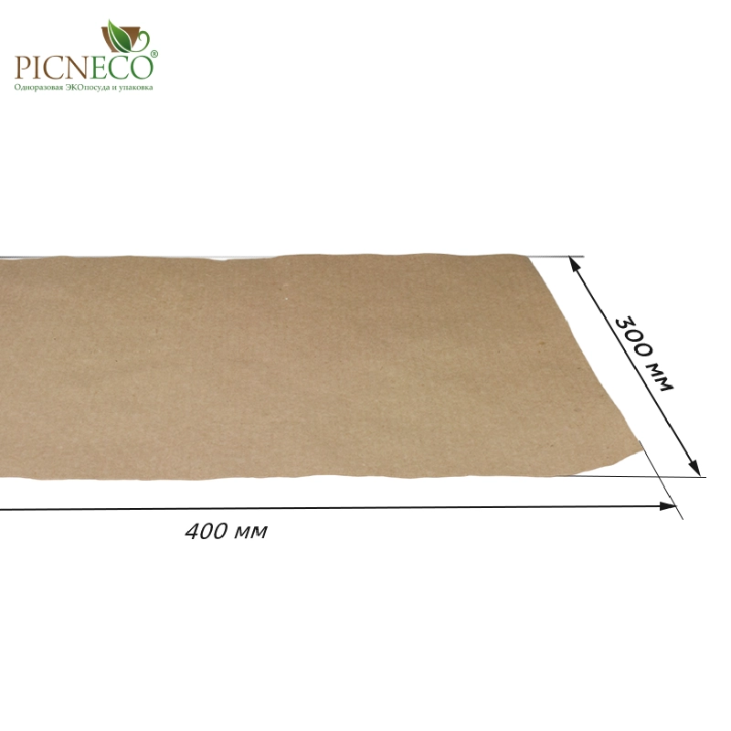 товар Подложка на поднос в листах, плейсмет, 400*300 мм, крафт 70 гр/м BMK3042